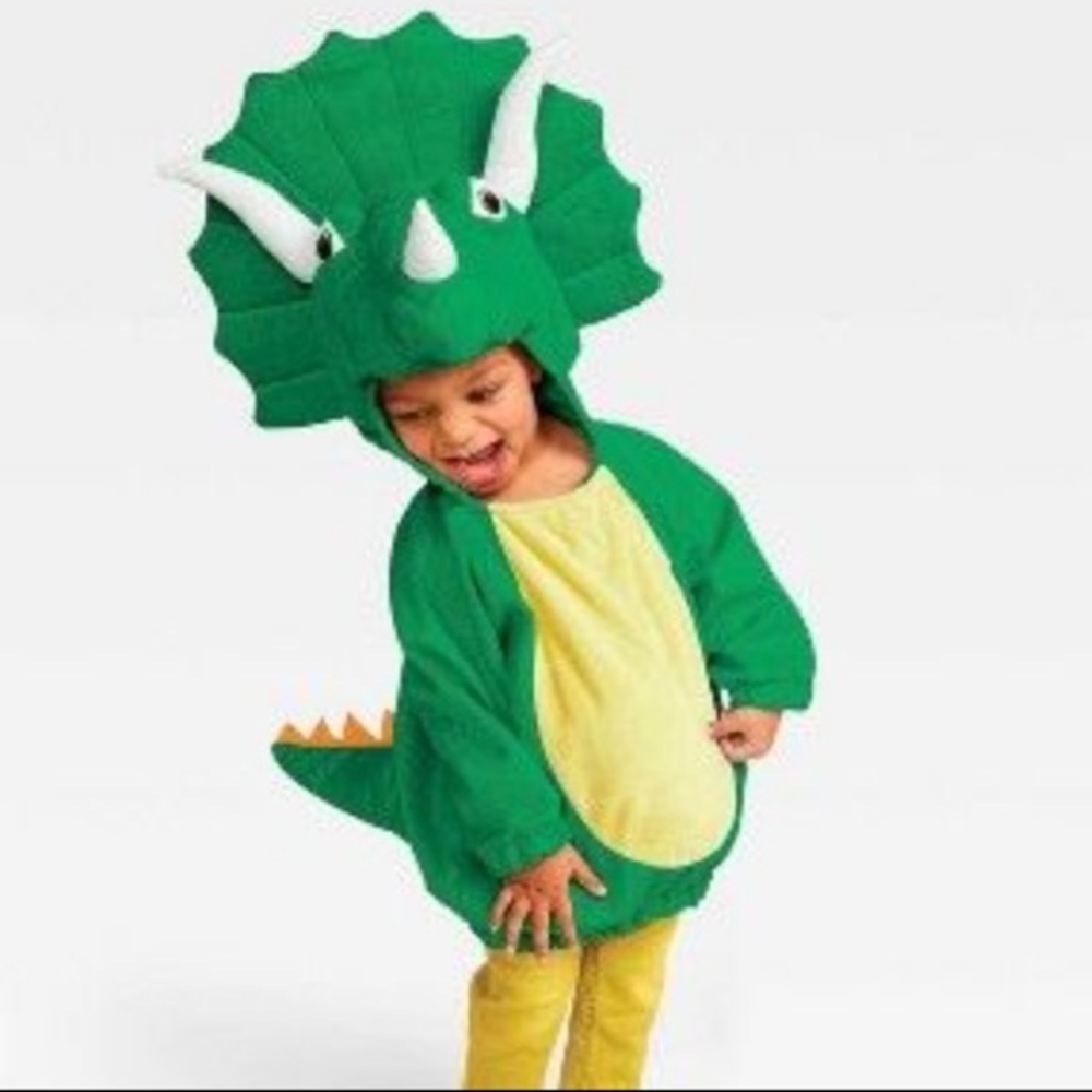 Hyde and Eek baby Triceratops Infant Halloween Costume